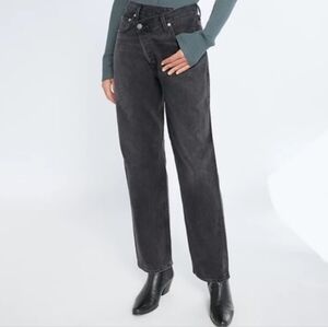 AGOLDE Criss Cross Straight Jeans